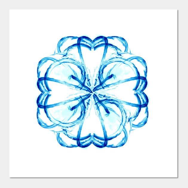 Fire Rose Blue